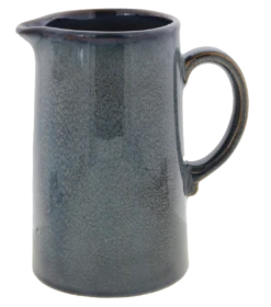 Oldenhof 1821 Cilinder Karaf 1,2 Liter Aardewerk Indigo Spickel Blauw