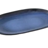 Oldenhof 1821 Ovale Serveerschaal ø 16 X 23 Cm Aardewerk Azuurblauw
