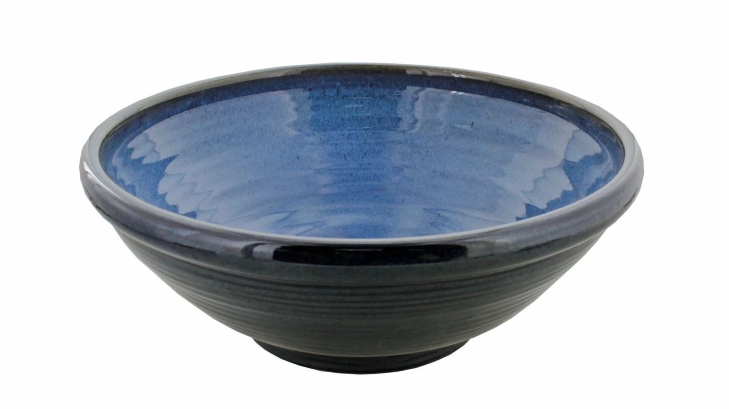 Oldenhof 1821 Saladeschaal ø 33 X 13 Cm Aardewerk Azuurblauw 1 Oldenhof 1821 Saladeschaal ø 33 X 13 Cm Aardewerk Azuurblauw