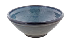 Oldenhof 1821 Saladeschaal ø 33 X 13 Cm Aardewerk Indigo Spickel Blauw