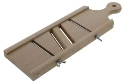 Oldenhof Verstelbare Groenteschaaf 38 Cm Beukenhout Naturel