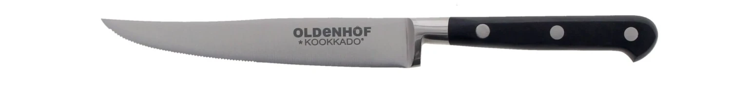 Oldenhof Sabatier Steakmes Kartel 13 Cm Messenstaal 1 Oldenhof Sabatier Steakmes Kartel 13 Cm Messenstaal