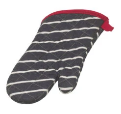 Now Designs Butcher Stripe Ovenwant 30 X 13 Cm Blauw