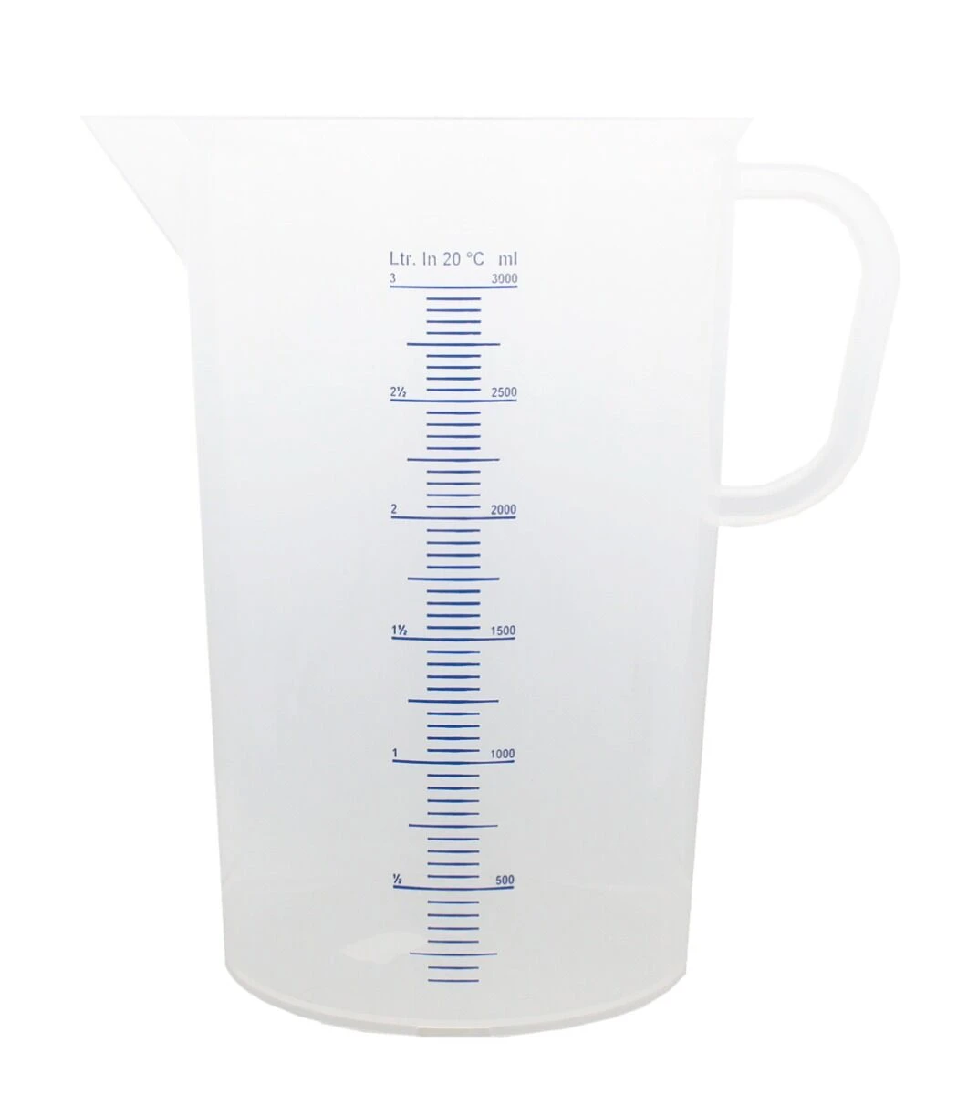 Oldenhof Maatbeker 3 Liter Kunststof Transparant 1 Oldenhof Maatbeker 3 Liter Kunststof Transparant