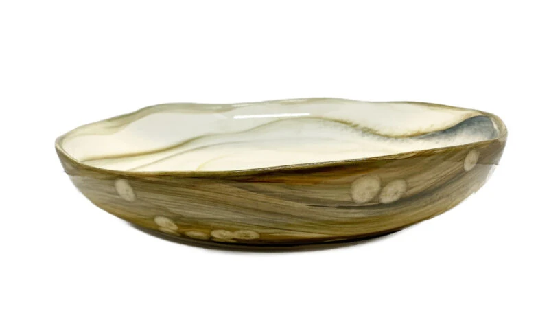 Oldenhof Oester Schaal ø 36 Cm Aardewerk 1 Oldenhof Oester Schaal ø 36 Cm Aardewerk