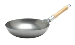 Oldenhof Wok Met Steel ø 25 Cm Plaatstaal