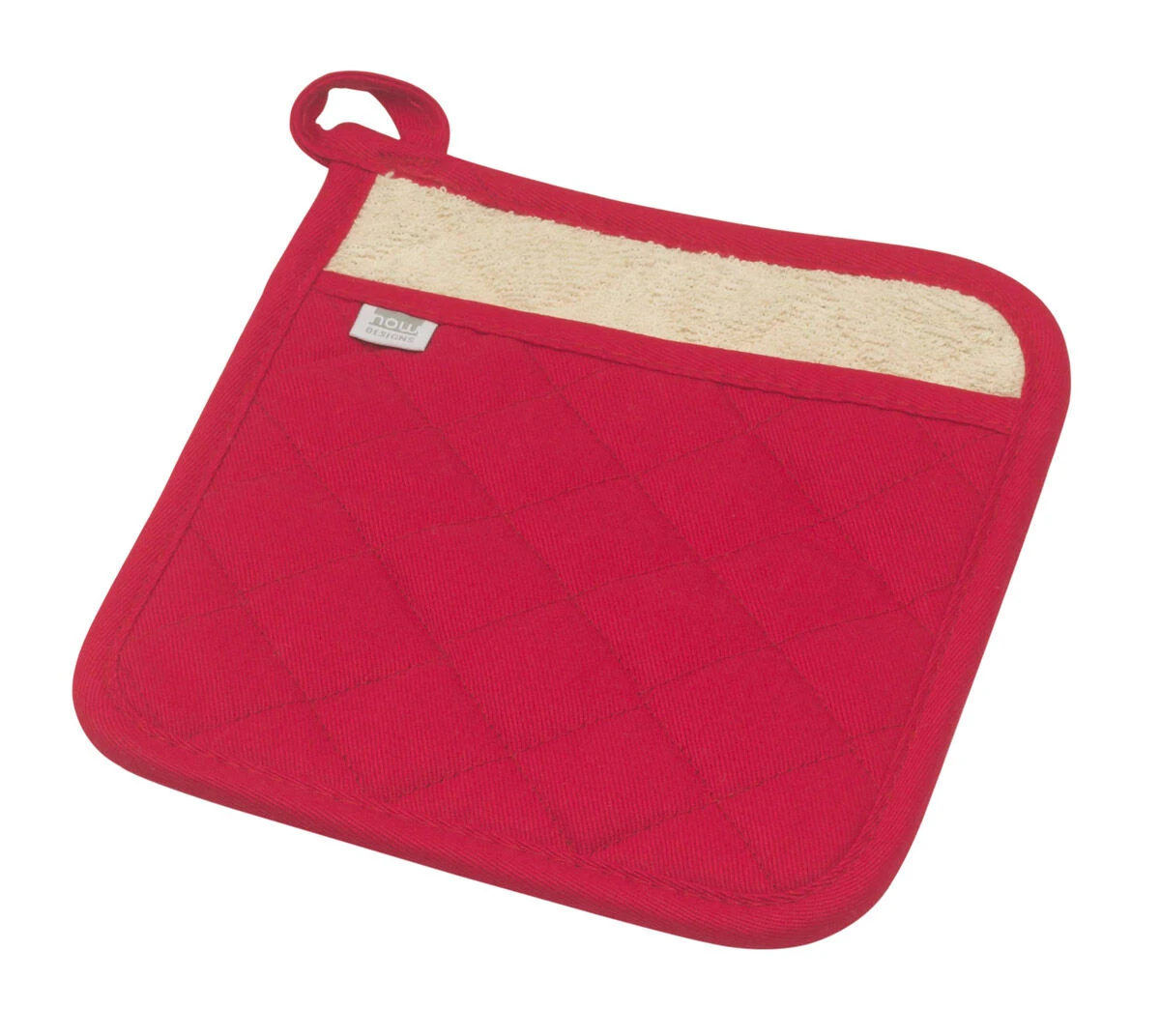 Now Designs Superior Pannenlap 20 X 20 Cm Katoen Rood 1 Now Designs Superior Pannenlap 20 X 20 Cm Katoen Rood