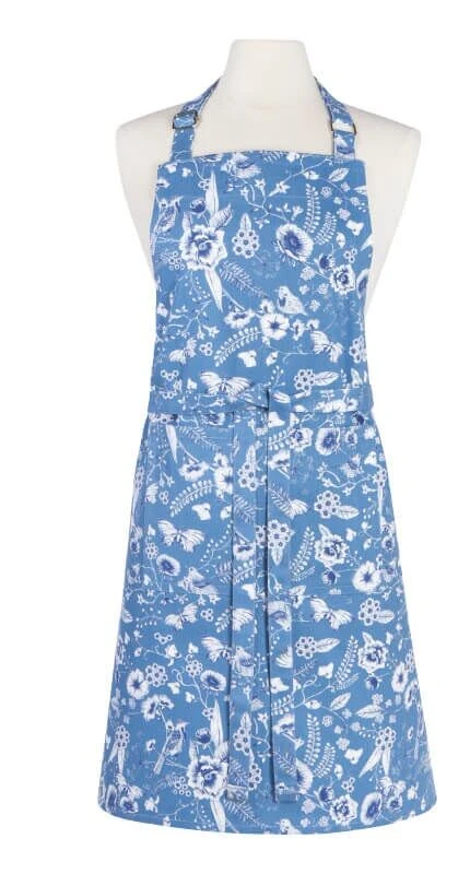 Now Designs Juliette Schort 85 X 70 Cm Katoen Blauw 1 Now Designs Juliette Schort 85 X 70 Cm Katoen Blauw