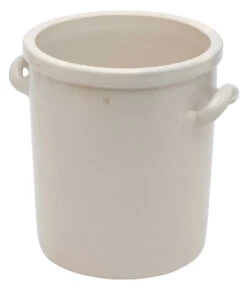 Oldenhof Bewaarpot 16 Liter Keramiek Lichtbeige