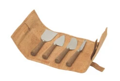 Oldenhof Kaasmessenset In Kurken Etui 5-delig