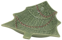 Bordallo Kerstboom Schaal 27,5 X 23,5 Cm Aardewerk Groen