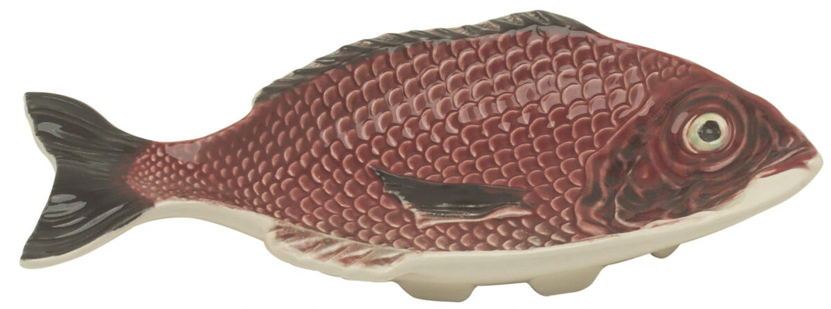 Bordallo Vis Schaal 26 X 13 Cm Aardewerk Roze 1 Bordallo Vis Schaal 26 X 13 Cm Aardewerk Roze