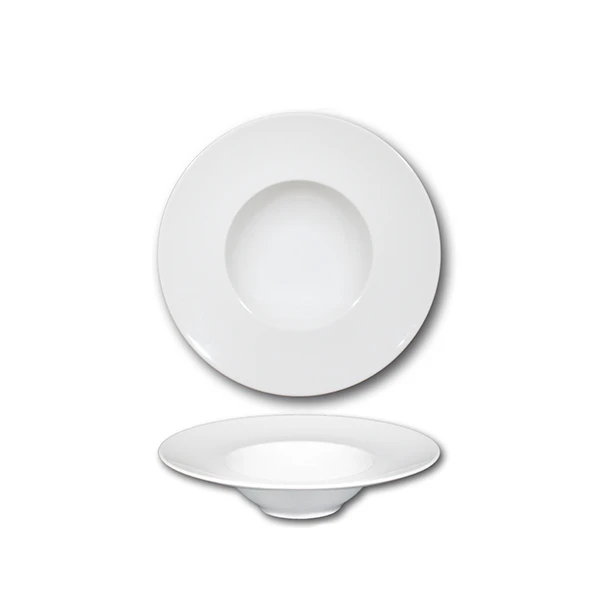 Oldenhof Napoli Diep Bord ø 27,5 Cm Porselein Wit 1 Oldenhof Napoli Diep Bord ø 27,5 Cm Porselein Wit