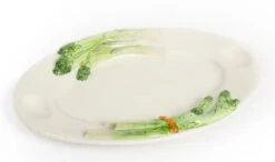 Oldenhof Ovale Aspergeschaal Met Uitsparing Voor 2 Eieren