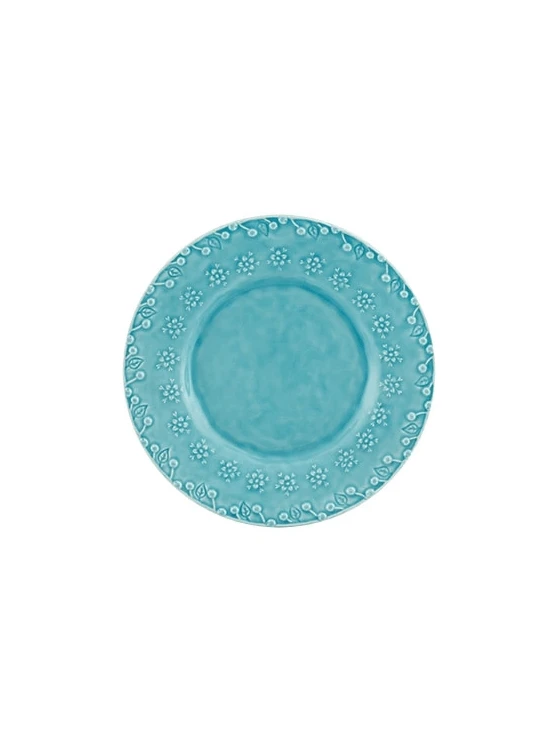 Bordallo Flora Azul Dessertbord ø 23 Cm Aardewerk Blauw 1 Bordallo Flora Azul Dessertbord ø 23 Cm Aardewerk Blauw