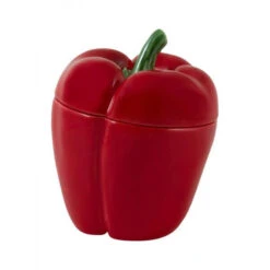 Bordallo Paprika Voorraadpot ø 11,5 Cm Aardewerk Rood