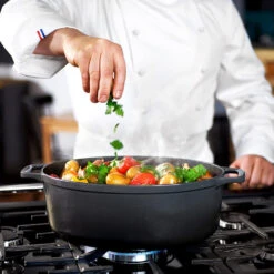 Chasseur Braadpan Ovaal 6 Liter ø 31 Cm Gietijzer Mat Zwart -Oldenhof braeter life neu05 1