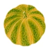 Bordallo Pompoen Bord ø 15 Cm Aardewerk Geel/groen