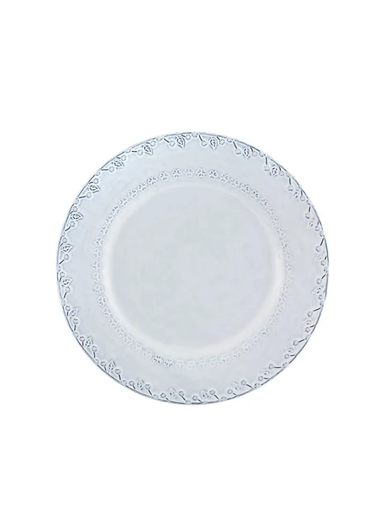 Bordallo Flora Dinerbord ø 29 Cm Aardwerk Wit 1 Bordallo Flora Dinerbord ø 29 Cm Aardwerk Wit