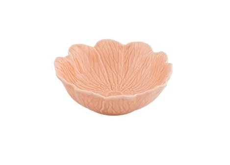 Bordallo Flora Schaal 495 Ml Aardewerk Roze 1 Bordallo Flora Schaal 495 Ml Aardewerk Roze