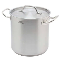 Inoxibar Industriële Soeppan 10 Liter ø 24 Cm Rvs Mat