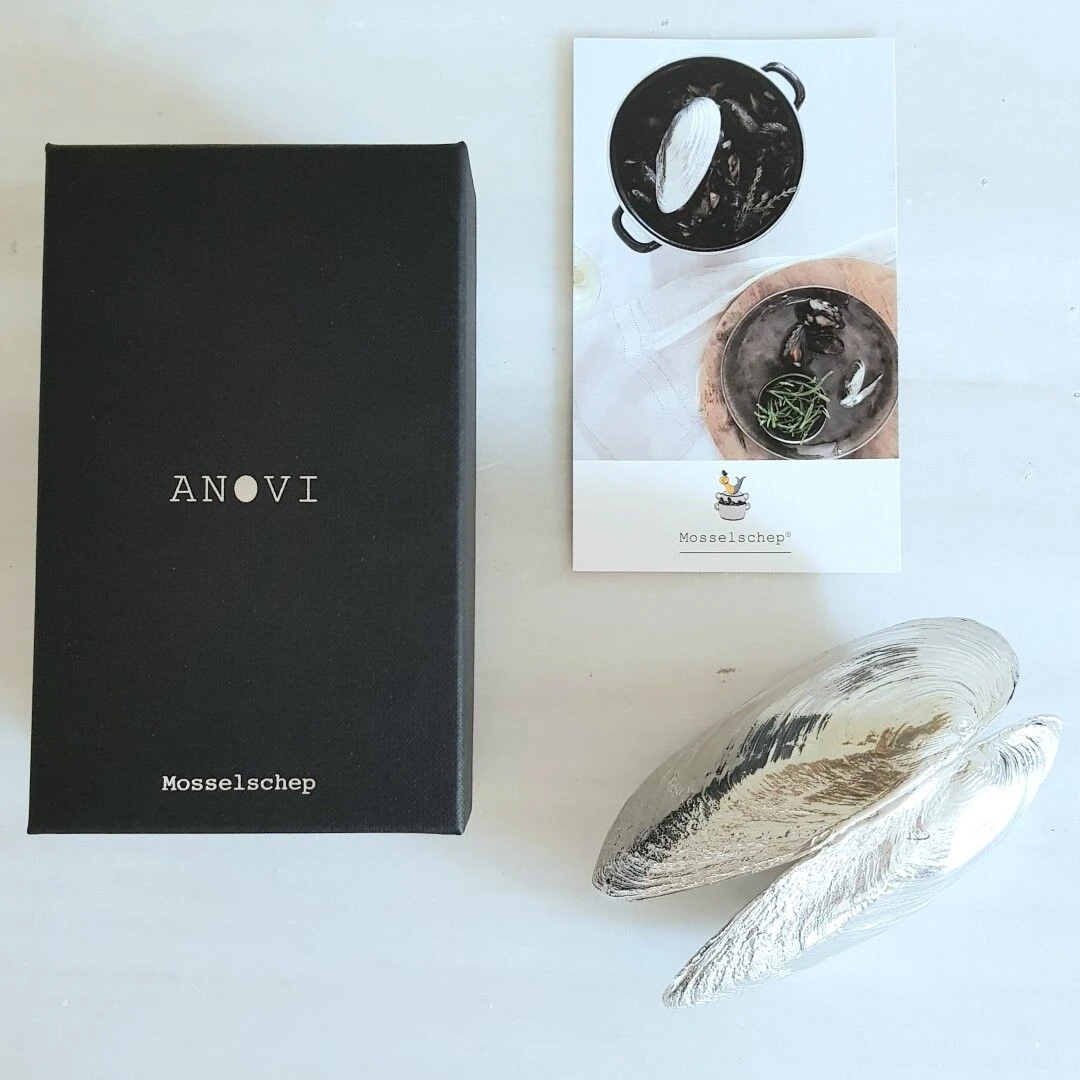 Oldenhof Zeeuwse Mosselschep Zilvertin 2 Oldenhof Zeeuwse Mosselschep Zilvertin - Afbeelding 2