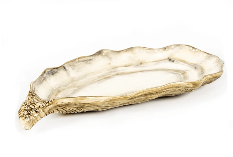 Oldenhof Oesterschaal Groot Naturel 1 Oldenhof Oesterschaal Groot Naturel