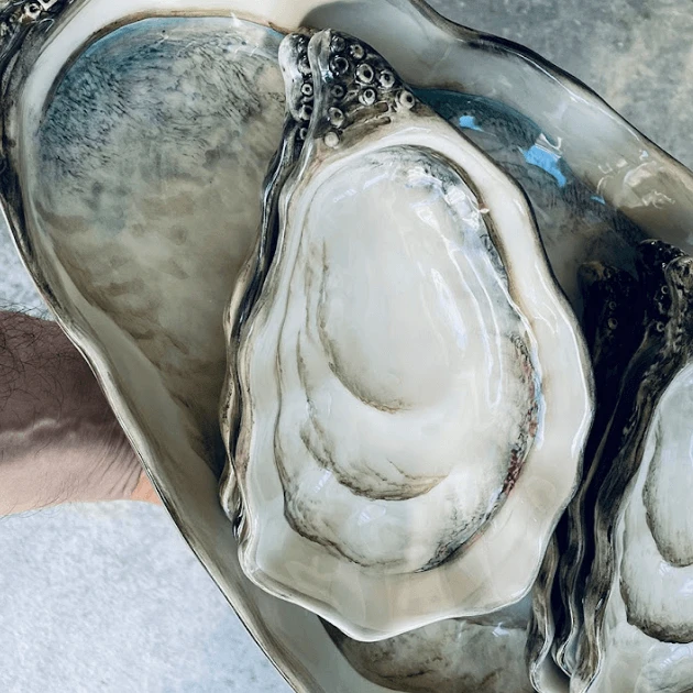 Oldenhof Oesterschaal Klein Naturel 2 Oldenhof Oesterschaal Klein Naturel - Afbeelding 2