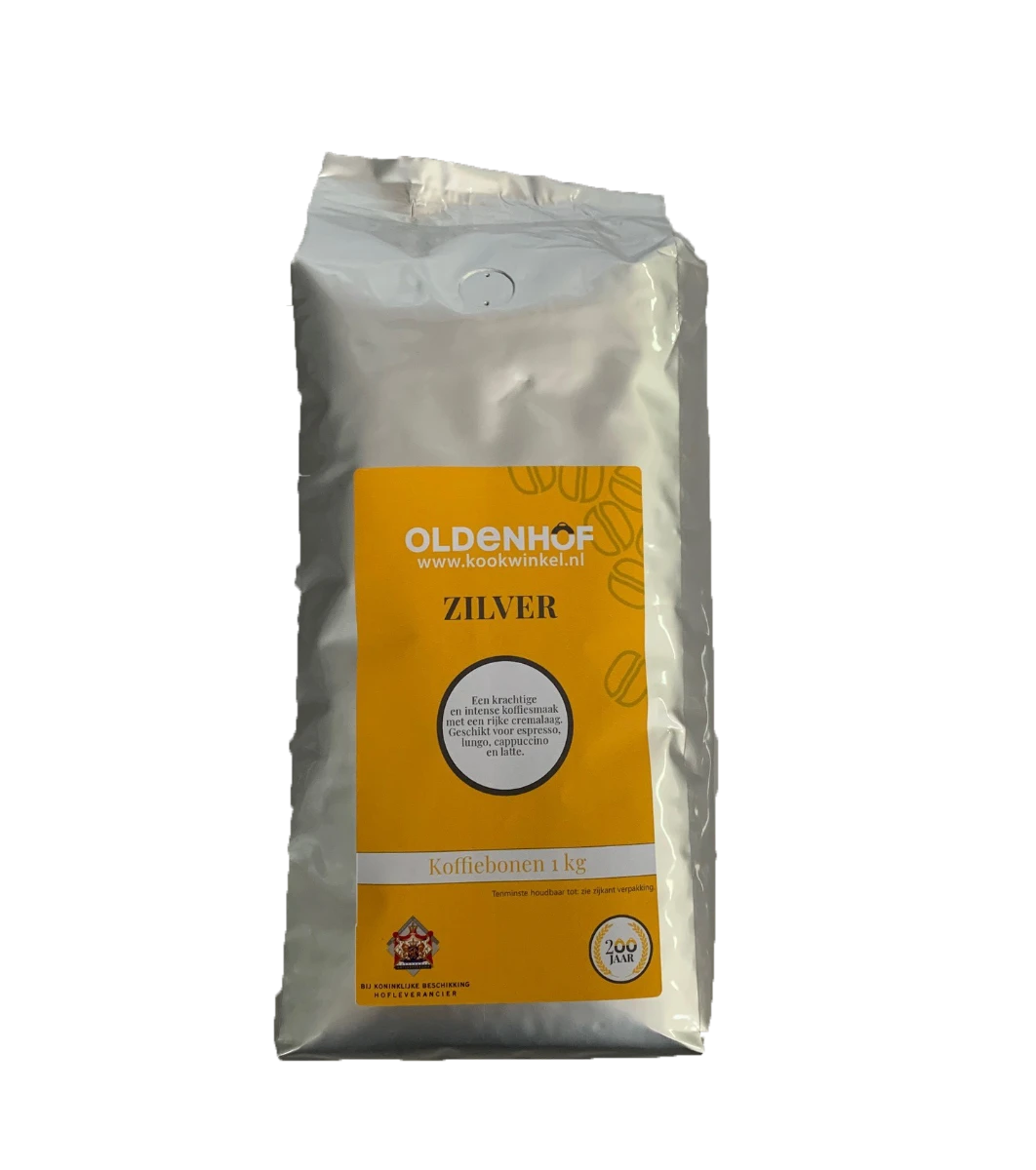 Oldenhof Koffiebonen Silver 1 Kg 1 Oldenhof Koffiebonen Silver 1 Kg