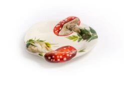 Oldenhof Bord Paddenstoel Rood/wit