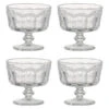 Oldenhof Pearl Ridge Trifle Bowl ø 10 Cm 0,25 Liter Glas 4 Stuks