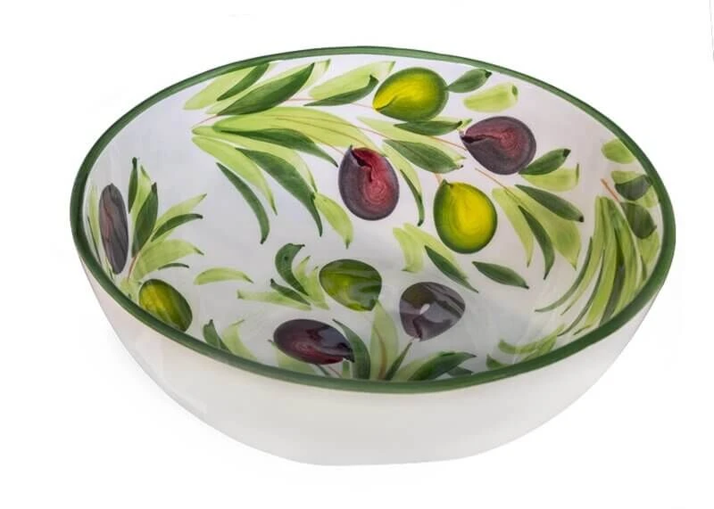 Oldenhof Schaal Olijf ø 21 Cm 1 Oldenhof Schaal Olijf ø 21 Cm