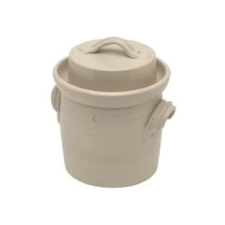 Oldenhof Zuurkoolpot Met Deksel 4 Liter Keramiek