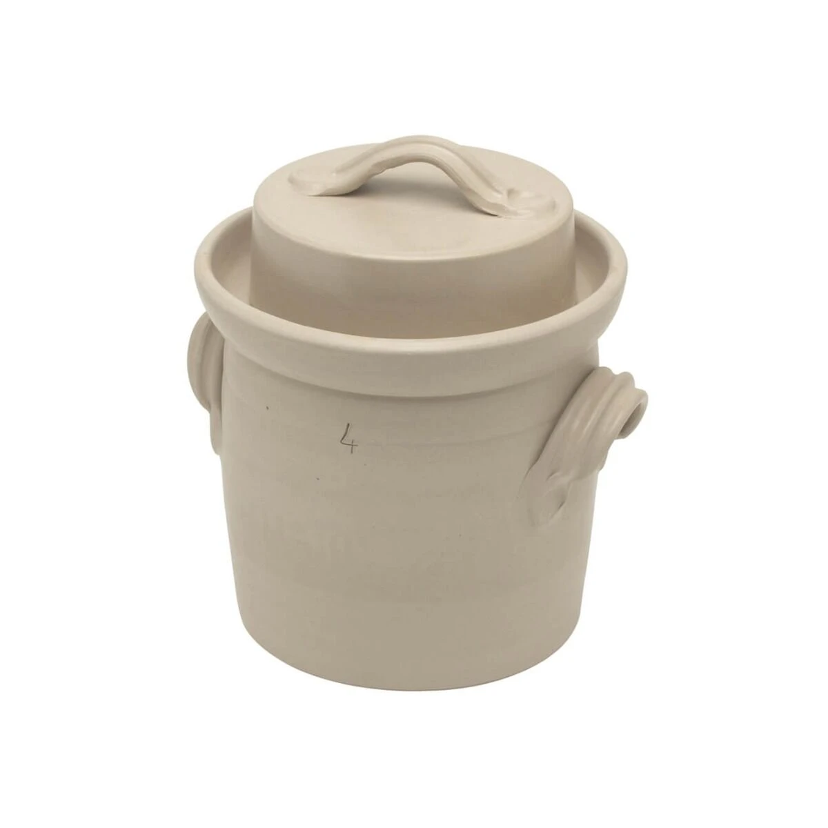 Oldenhof Zuurkoolpot Met Deksel 4 Liter Keramiek 1 Oldenhof Zuurkoolpot Met Deksel 4 Liter Keramiek