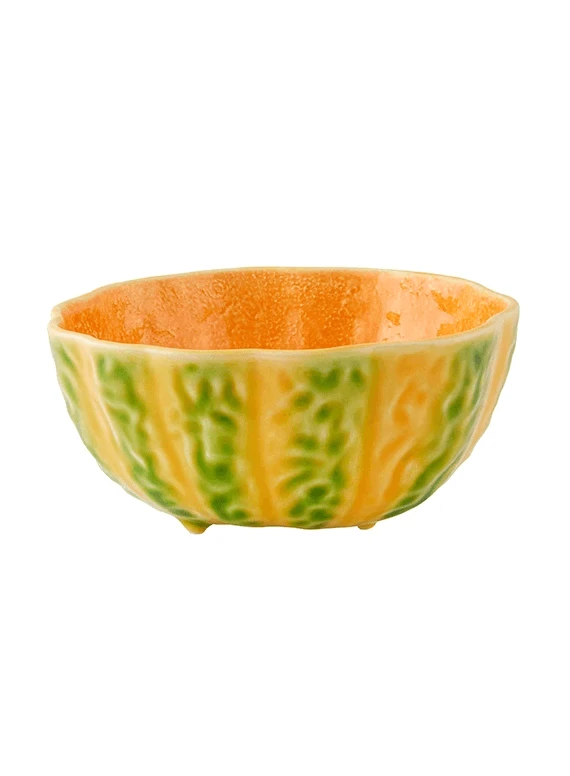 Bordallo Pompoen Schaal ø 16 Cm Aardewerk Oranje 1 Bordallo Pompoen Schaal ø 16 Cm Aardewerk Oranje