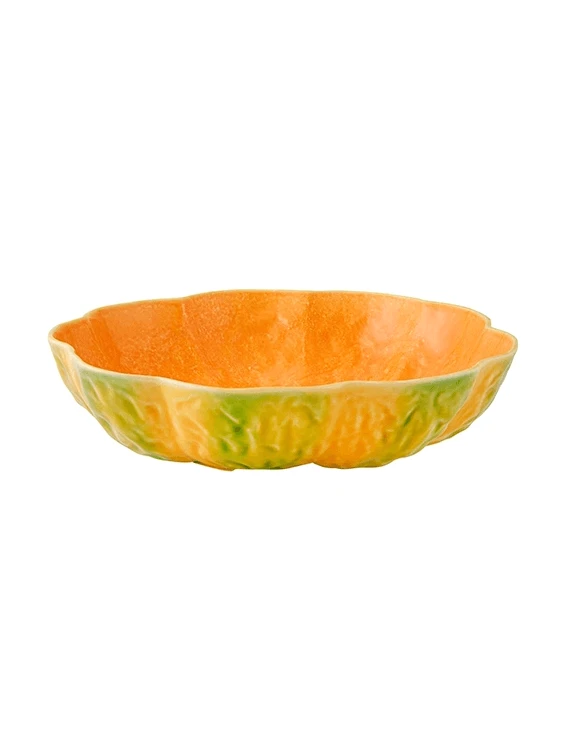 Bordallo Pompoen Schaal ø 33 Cm Aardewerk Oranje 1 Bordallo Pompoen Schaal ø 33 Cm Aardewerk Oranje
