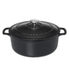 Chasseur Braadpan 4 Liter ø 24 Cm Gietijzer Mat Zwart