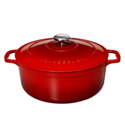 Chasseur Braadpan 6,1 Liter ø 28 Cm Gietijzer Rood