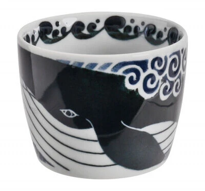 Oldenhof Kawaii Ohira Whale Kom ø 8,6 Cm Aardewerk Zwart 1 Oldenhof Kawaii Ohira Whale Kom ø 8,6 Cm Aardewerk Zwart